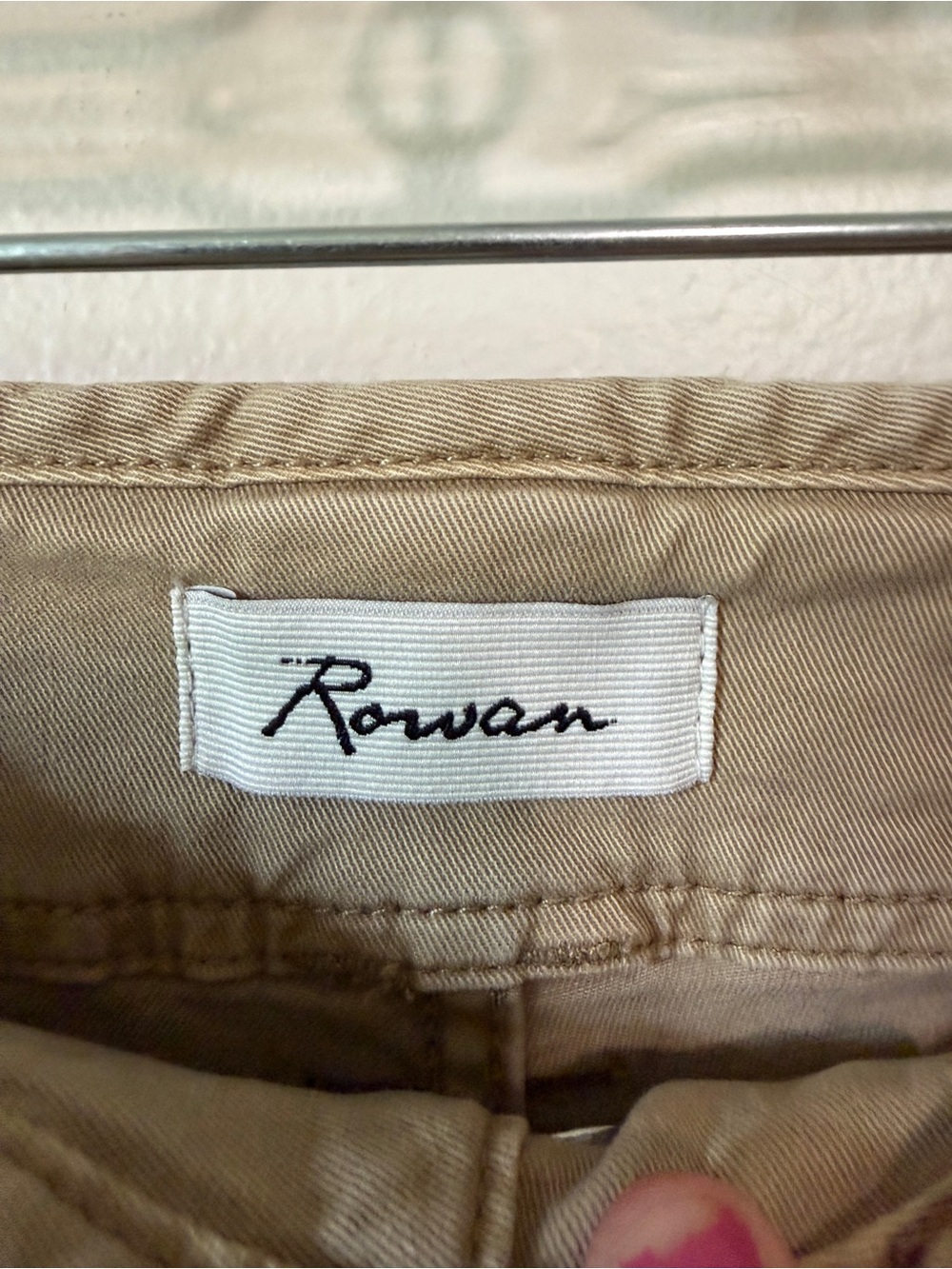 Rowan Jalen Utility Trouser Size Cinch High Waisted Tapered Leg 28 Sand Dune — image 8 of 8